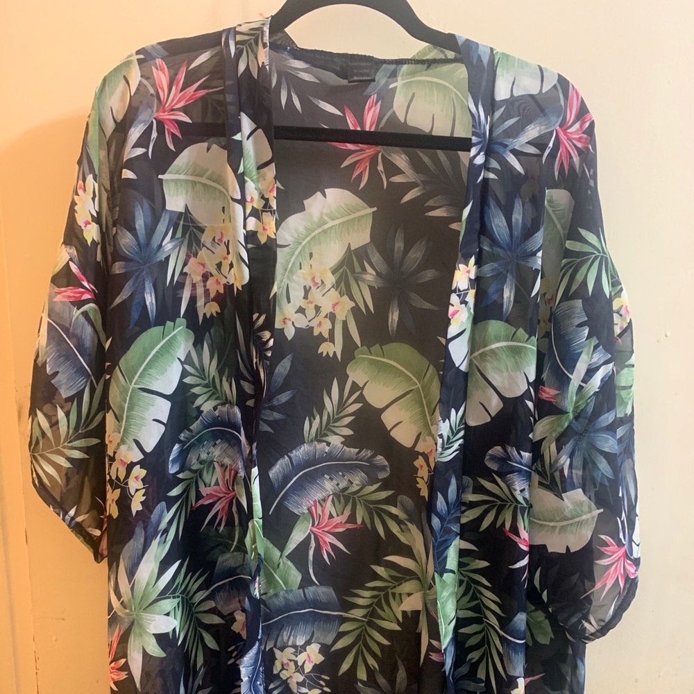 Floral kimono